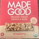 Made Good Organic Chewy Granola Bars- Strawberry
