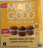 Made Good Organic Baked Oat Cups