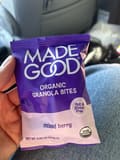 Made Good ORGANIC GRANOLA BITES mixed berry
