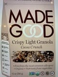 Made Good Organic Crispy Light Granola Cocoa Crunch