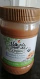 Nature's Promise Organic Unsalted Creamy Peanut Butter