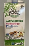 Nature's Promise Almondmilk Vanilla Unsweetened
