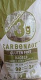 Carbonaut Gluten Free Seeded Herb & Garlic Bagels