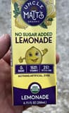 Uncle Matt's No Sugar Added Lemonade