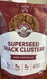 Manitoba Harvest Superseded Snack Clusters - dark chocolate