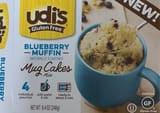 Udi's Gluten Free Blueberry muffin mug cakes mix