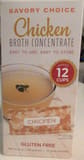 Savory Choice Chicken broth concentrates
