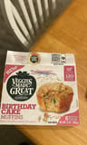 Veggies Made Great Birthday cake muffins