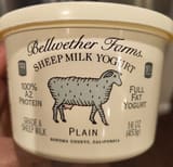 Belltwether Farms Plain Sheep Milk Yogurt