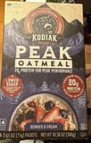 Kodiak Peak Oatmeal Berries & Cream