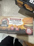 Kodiak Maple Pancake Sausage, Egg & Mild Cheddar Cheese Sandwich