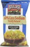 Boulder Canyon Lightly Salted 60% Less Sodium Kettle Style Potato Chips