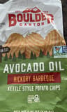 Boulder Canyon Avocado oil hickory bbq kettle chip