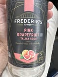 Frederick's by Meijer Pink grapefruit Italian Soda