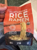 Lotus Foods Millet & Brown Rice Ramen Noodles