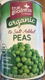 Meijer Organic sweet peas