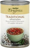Meijer Organic Vegetarian Refried Beans