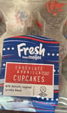 Meijer Chocolate and vanilla cupcakes