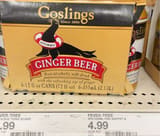 Goslings Ginger beer