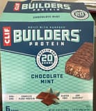 Clif builder's protein chocolate mint protein bars
