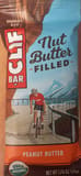 Clif Bar Clif Organic Nutter Butter Bar Peanut Butter Energy Bar