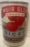 Muir Glen Diced Tomatoes Fire Roasted with Medium Green Chiles