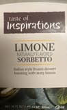 Taste Of Inspirations Limone sorbetto