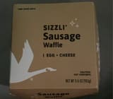 Wawa Incorporated Sausage Waffle Sizzli