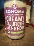 Sonoma Gourmet Creamy Cauliflower Alfredo Sauce, Creamy Cauliflower