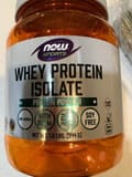 NOW Whey Protein Isolate Unflavored