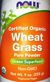NOW Wheat Grass Powder
