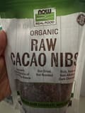 NOW® Real Food Organic raw cacao nibs