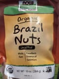 NOW® Real Food Organic Brazil nuts unsalted