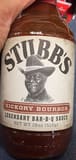 Stubb's Hickory bourbon legendary bar-b-q sauce, hickory bourbon