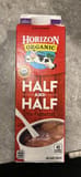 Horizon Organic Half and Half Ultra-Pasteurized