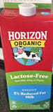 Horizon Organic Organic 2% reduced fat milk
