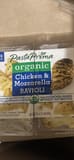 Pasta Prima organic Chicken & Mozzarella RAVIOLI