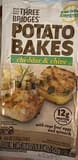 Three Bridges POTATO BAKES cheddar & chive