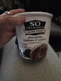 So Delicious Dairy Free Cashewmilk Non-Dairy Frozen Dessert Chocolate Cookies N Cream