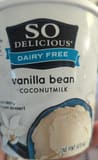 So Delicious Dairy Free Coconut Milk Non-Dairy Frozen Dessert Vanilla Bean