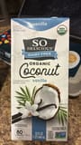 So Delicious Dairy Free Coconut Milk Beverage Vanilla Shelf Stable