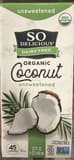 So Delicious Organic Coconut Unsweetened Coconutmilk