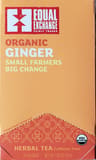Equal Exchange Organic Ginger Herbal Tea