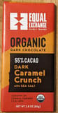 Equal Exchange Dark Chocolate Caramel Crunch Bar