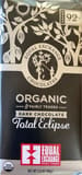 Equal Exchange Total Eclipse Dark Chocolate Bar