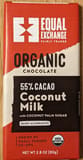 Equal Exchange Organic Coconut Milk Chocolate Bar