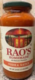Rao's Homemade Vodka Sauce