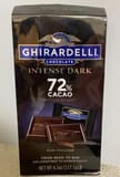 Ghirardelli Intense Dark 72% Cacao Dark Chocolate