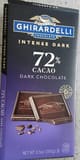 Ghirardelli Intense Dark 72% Cacao Dark Chocolate
