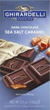Ghirardelli Chocolate Dark chocolate & sea salt caramel bar